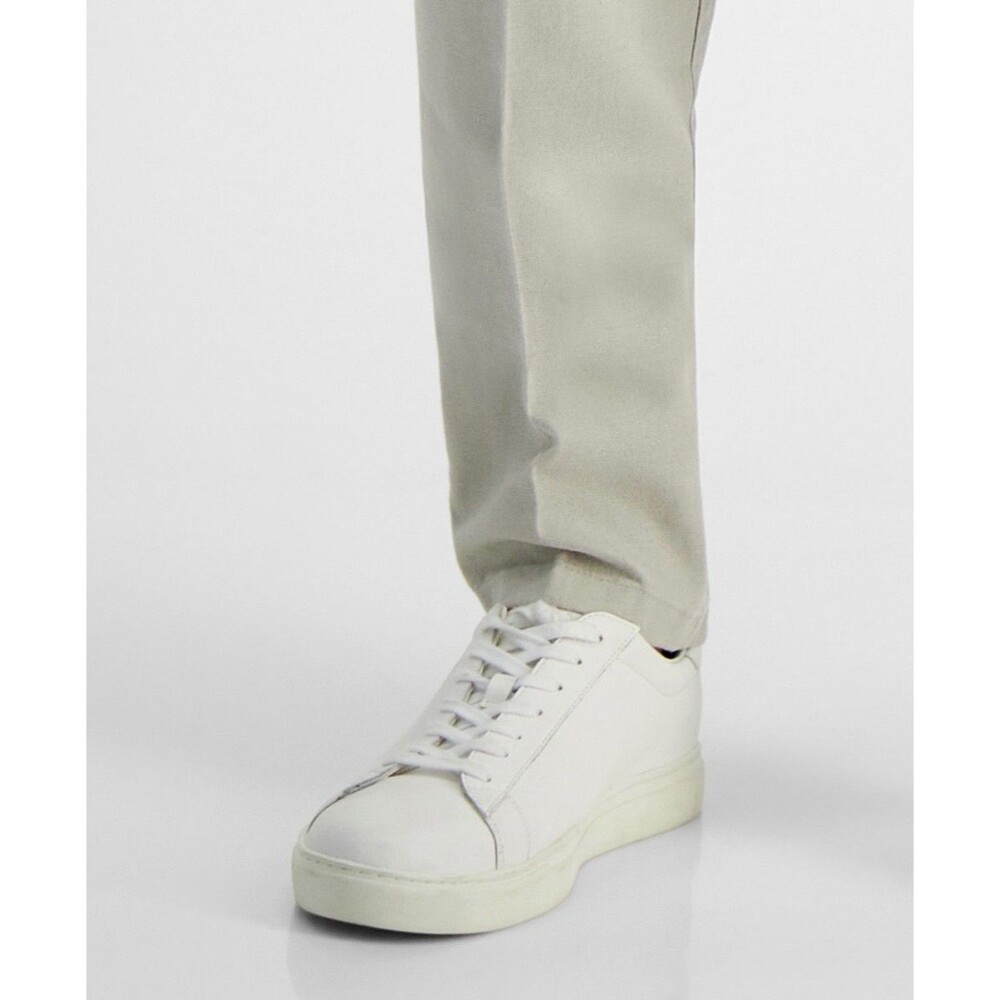 $95 NEW KENNETH COLE REACTION Mens 33x32 Beige Cotton/Linen Khaki/Chino Pants - Picture 9 of 10